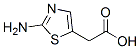 Structure of 2-aminothiazol-5-acetic acid