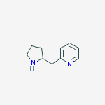 Structure of 2-(pyrrolidin-2-ylmethyl)pyridine