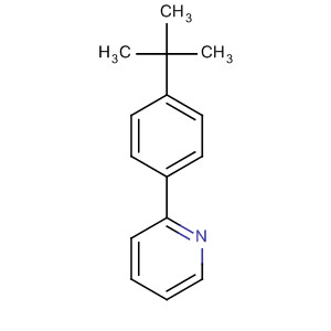 Structure of Pyridine, 2-[4-(1,1-dimethylethyl)phenyl]-