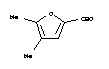 Structure of 4,5-DIMETHYL-2-FURALDEHYDE