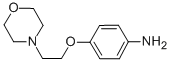 Structure of 4-(2-MORPHOLIN-4-YLETHOXY)ANILINE