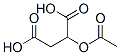 Chemical structure of O-acetylmalic acid