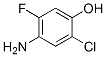 Phenol,  4-amino-2-chloro-5-fluoro-结构式