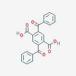1,4-Benzenedicarboxylic acid, 2,5-dibenzoyl-结构式