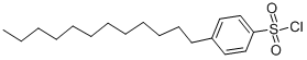 Structure of 4-DODECYLBENZENESULFONYL CHLORIDE