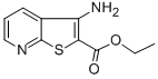Structure of ETHYL 3-AMINOTHIENO[2,3-B]PYRIDINE-2-CARBOXYLATE