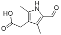 Structure of (5-FORMYL-2,4-DIMETHYL-1H-PYRROL-3-YL)-ACETIC ACID