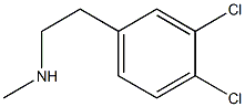 Structure of 3,4-Dichloro-N-Methyl-benzeneethanaMine