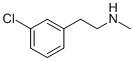 Structure of [2-(3-CHLORO-PHENYL)-ETHYL]-METHYL-AMINE