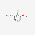 Structure of (2-chloro-3-methoxyphenyl)methanol