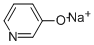 Structure of 3-Hydroxypyridine sodium salt