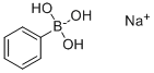 Structure of Sodium (Trihydroxy)phenylborate