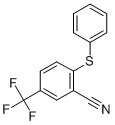 2-CYANO-4-(TRIFLUOROMETHYL)DIPHENYLSULFIDE结构式