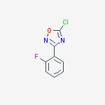 Structure of 5-Chloro-3-(2-fluorophenyl)-1,2,4-oxadiazole