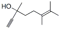 Structure of 3,6,7-trimethyloct-6-en-1-yn-3-ol