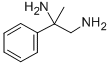 Structure of 1,2-Propanediamine,  2-phenyl-