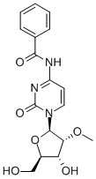 Structure of N4-BENZOYL-2'-O-METHYLCYTIDINE