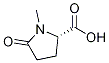 Structure of L-Proline, 1-methyl-5-oxo-
