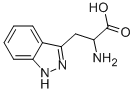 2-AMINO-3-(1H-INDAZOL-3-YL)-PROPIONIC ACID结构式