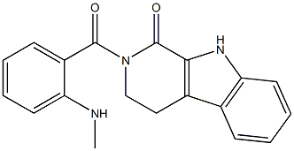 羟基吴茱萸碱结构式