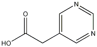 5-Pyrimidineaceticacid结构式