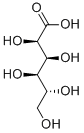 Structure of Gluconic acid