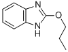 Structure of 2-propoxy-1H-benzimidazole