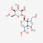 Structure of Deacetylasperulosidic acid methyl ester