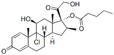 倍他米松戊酸酯EP杂质H结构式