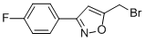 Structure of 5-BROMOMETHYL-3-(4-FLUORO-PHENYL)-ISOXAZOLE