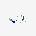Structure of Pyridine, 2-isothiocyanato-6-methyl-