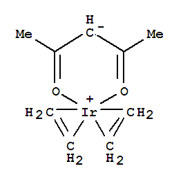 Structure of Bis(ethylene)2,4-pentanedianatoIridium(I)