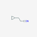 Structure of Cyclopropanepropanenitrile