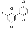 Structure of 2,2,3,5,5-PENTACHLOROBIPHENYL
