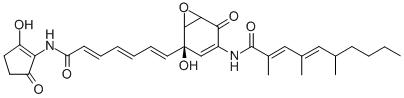 Structure of MANUMYCIN A