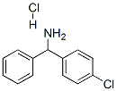 4-氯二苯甲胺盐酸盐结构式