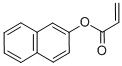 Structure of 2-NAPHTHYL ACRYLATE