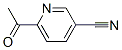3-PYRIDINECARBONITRILE,6-ACETYL-结构式