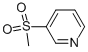 Structure of 3-METHANESULFONYL-PYRIDINE