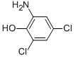 Structure of 2-AMINO-4,6-DICHLOROPHENOL