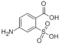 Structure of 4-AMINO-2-SULFOBENZOIC ACID
