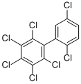 Structure of 2,2,3,4,5,5,6-HEPTACHLOROBIPHENYL