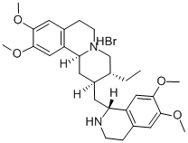 Structure of EMETINE HYDROBROMIDE
