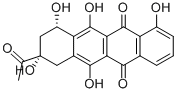 Structure of carminomycinone
