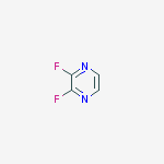 2,3-difluoropyrazine结构式