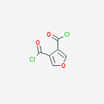 Structure of 3,4-FURANDICARBONYLDICHLORIDE