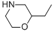 Chemical structure of 2-ETHYLMORPHOLINE