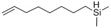 Structure of 7-OCTENYLDIMETHYLSILANE
