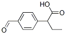 BENZENEACETIC ACID, -ALPHA--ETHYL-4-FORMYL-结构式
