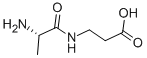 Structure of H-ALA-BETA-ALA-OH